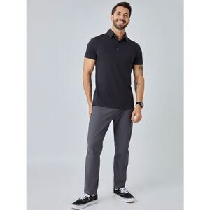 ✨Fresh Clean Threads Torrey Black Sz Large Polo✨